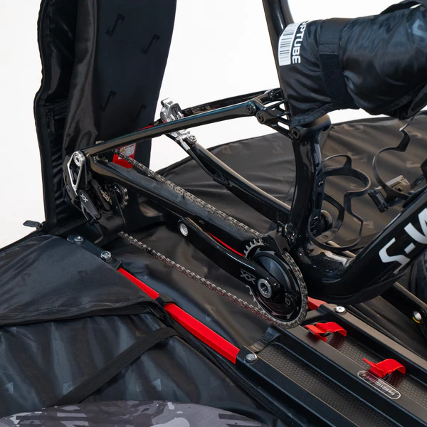 Scicon Aerocomfort MTB mountain bike travel bag with padded protection and durable design for secure transport.