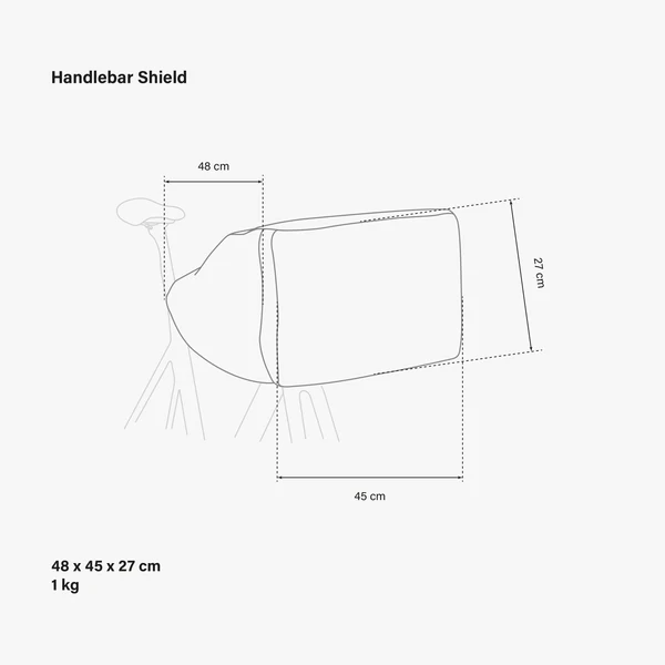 Scicon bicycle handlebar protector with padded, durable material designed to prevent wear and enhance grip during rides.