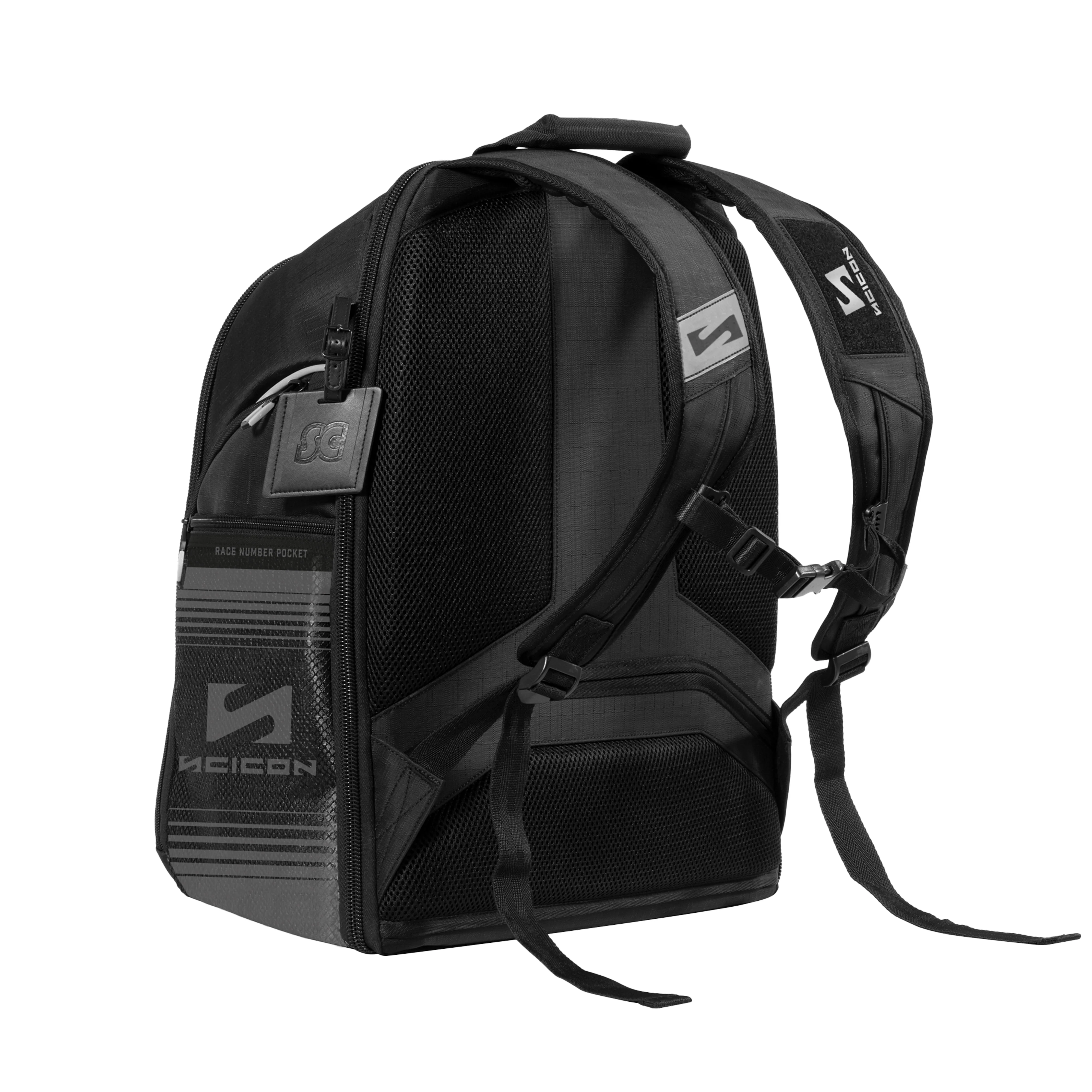 Scicon Premium Backpack 35L with multiple compartments and padded straps, ideal for travel and daily use
