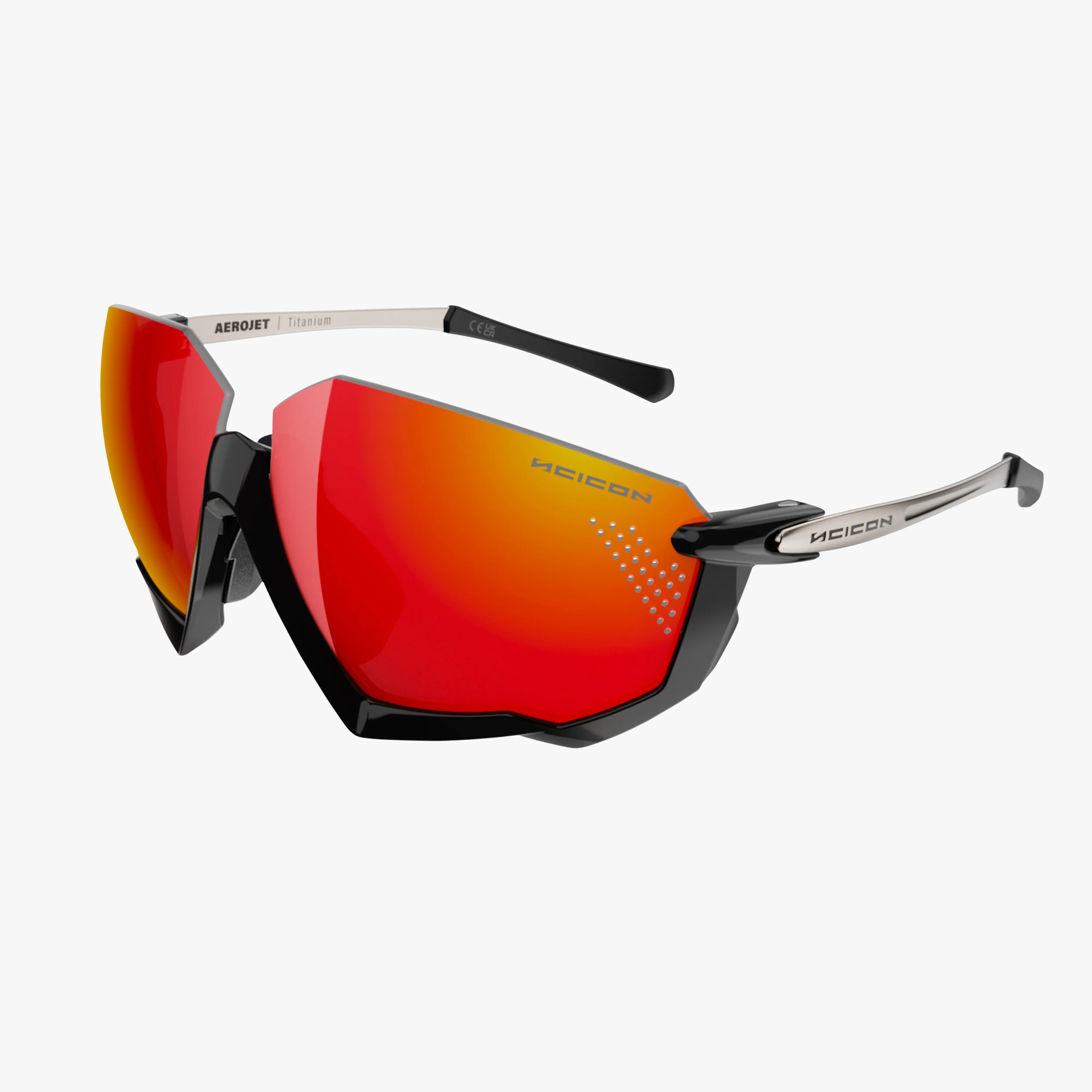 Scicon Aerojet Titanium eyewear with lightweight aerospace titanium frames, sleek and durable design for stylish comfort
